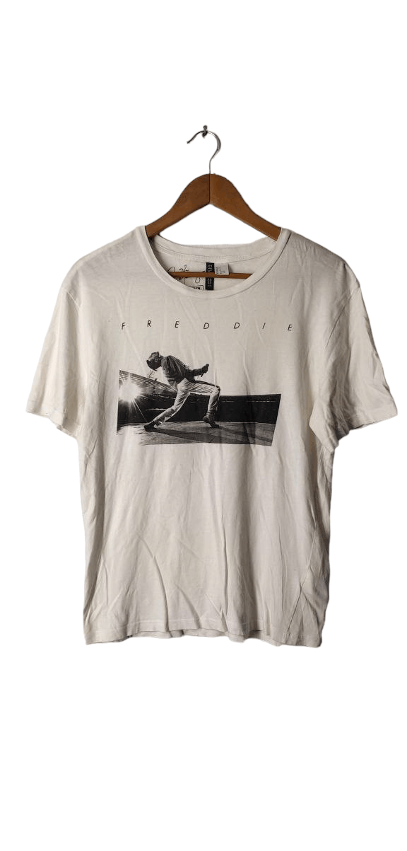 Band Tees FREDDIE MERQURY QUEEN BAND TEE X HM Size US S / EU 44-46 / 1 - 1 Thumbnail