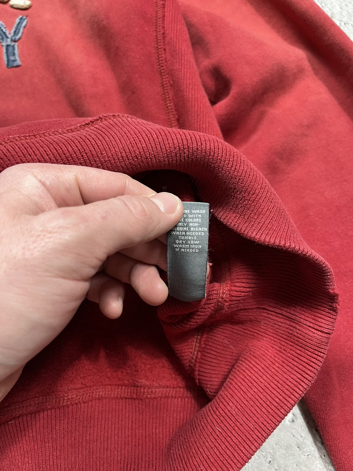 Abercrombie & Fitch Abercrombie & Fitch Heavy Red Hoodie NY 92 Logo XL Size US XL / EU 56 / 4 - 8 Thumbnail