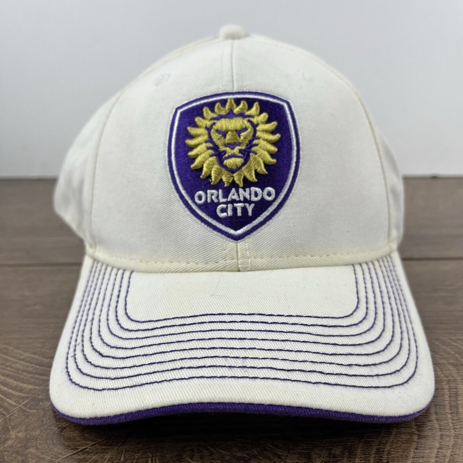 Adidas Orlando City Adidas Hat Snapback Hat White Hat Adjustable Wh Size ONE SIZE - 3 Thumbnail