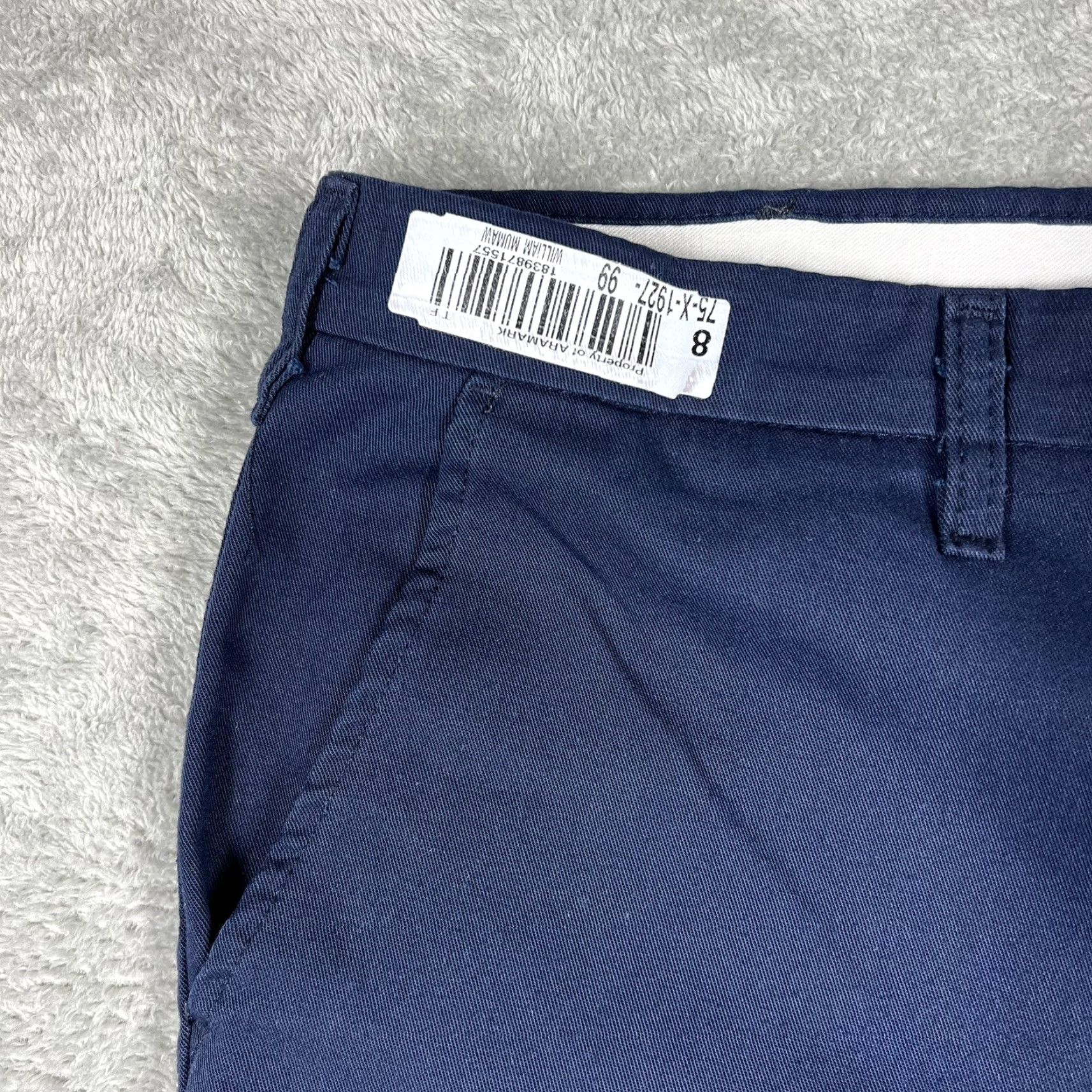 Vintage Aramark Men’s Navy Blue Baggy Cargo Flat Front Shorts Size 42R GP0730 Size US 42 / EU 58 - 3 Thumbnail