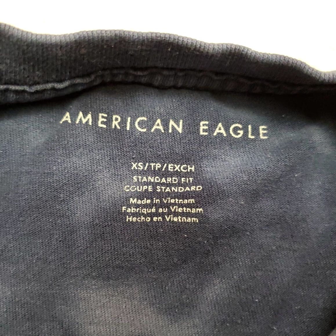 American Eagle Outfitters VINTAGE American Eagle Outfitters Shirt Men XS Blue Tie Dye Crewneck Log Spellout Casual Size US XS / EU 42 / 0 - 3 Thumbnail