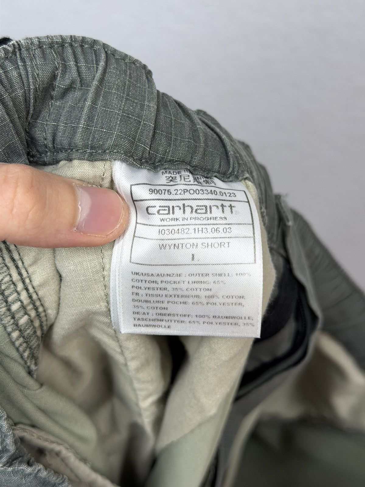 Carhartt Vintage Carhartt Cargo Shorts Khaki Work Y2K Archival Size US 33 - 9 Thumbnail