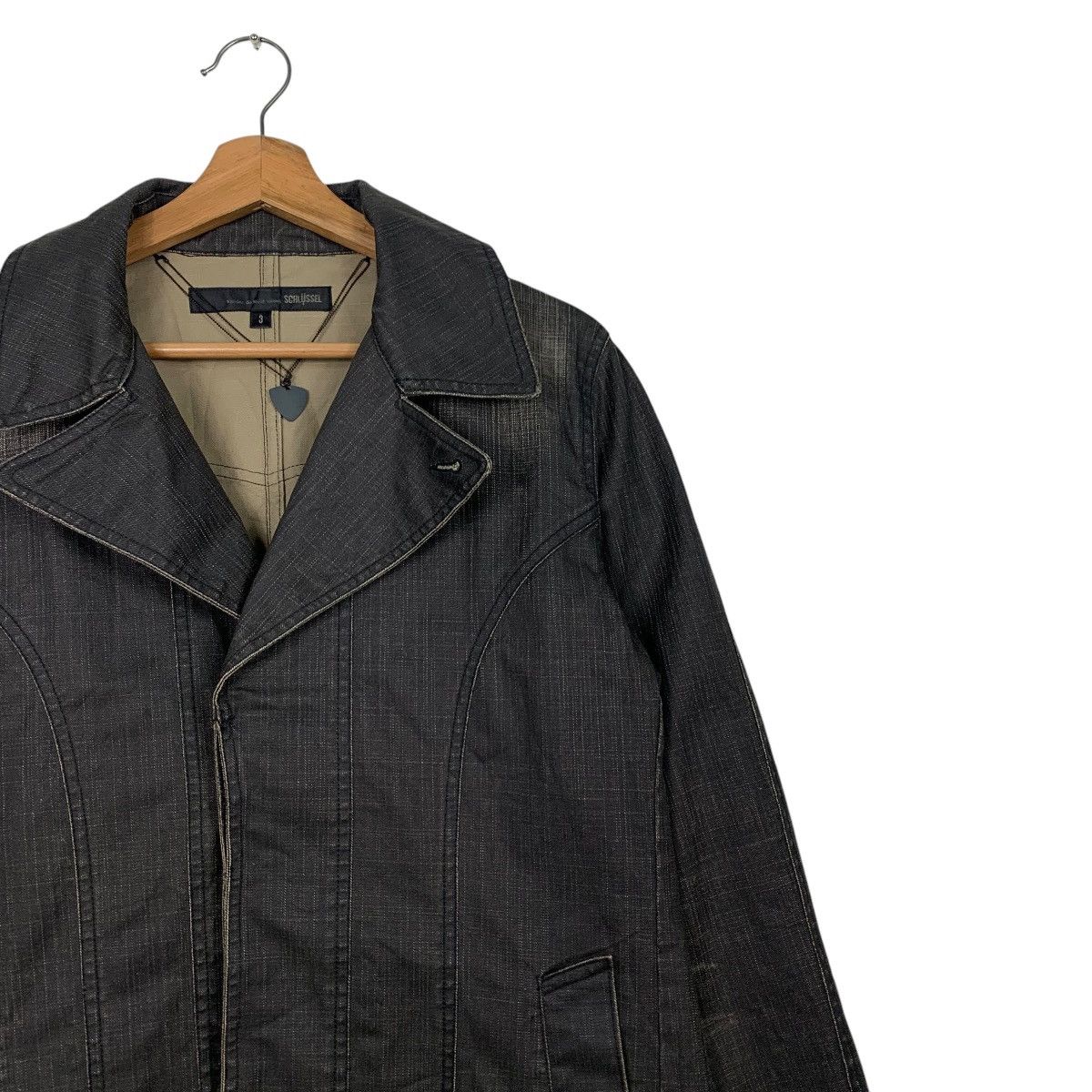 Schlussel SCHUSSEL Denim Casual Jacket Jeans Jacket #2412-C108 Size US M / EU 48-50 / 2 - 4 Thumbnail