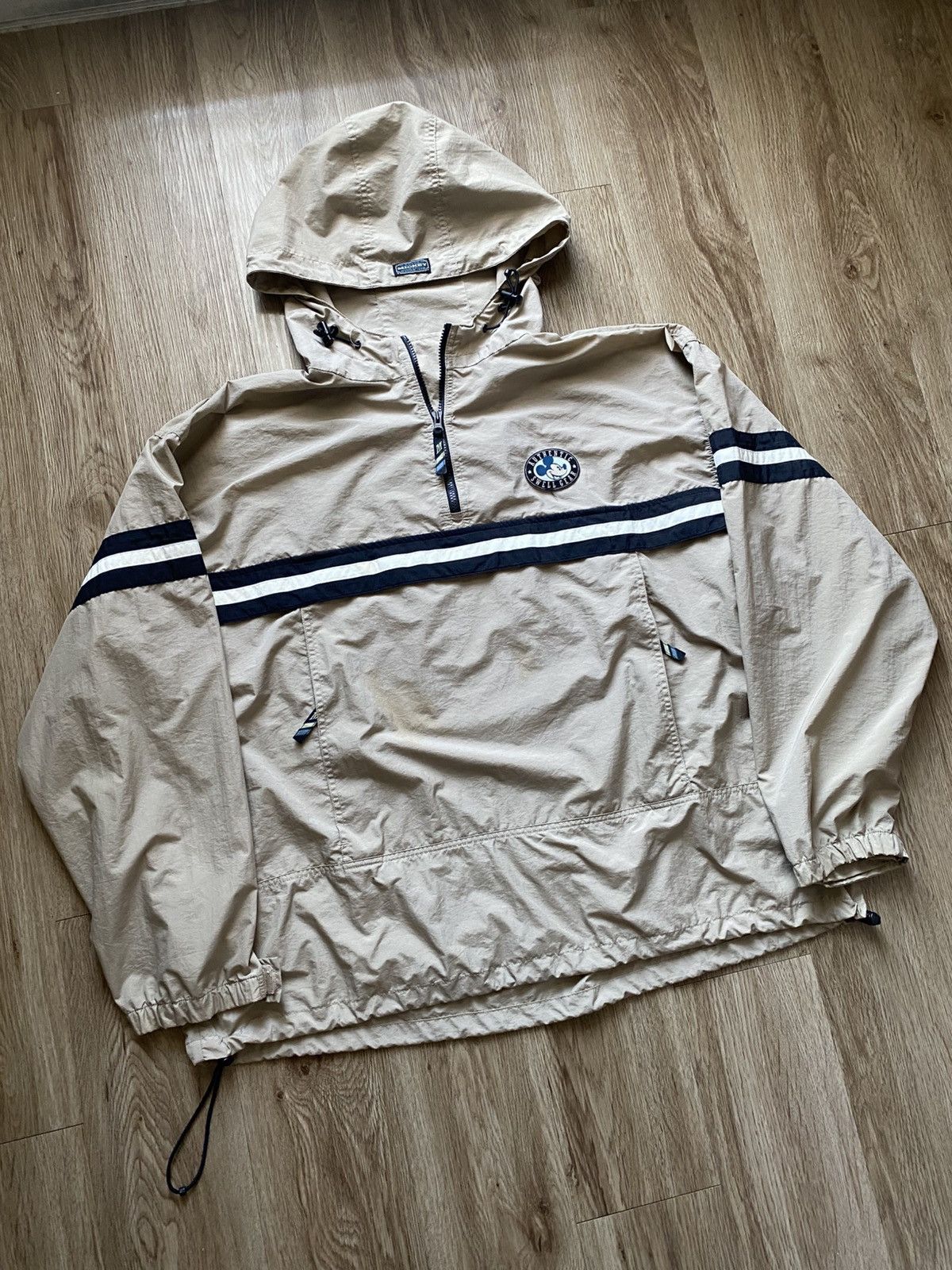 Disney Vintage 90s Disney Mickey Anorak Parka Jacket Size US XL / EU 56 / 4 - 5 Thumbnail