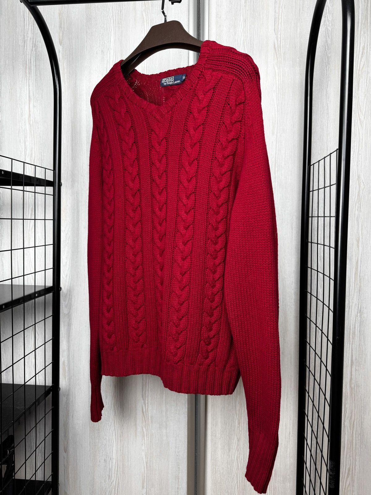 Polo Ralph Lauren Polo Ralph Lauren wool linen patched elbow vintage sweater Size US XL / EU 56 / 4 - 5 Thumbnail
