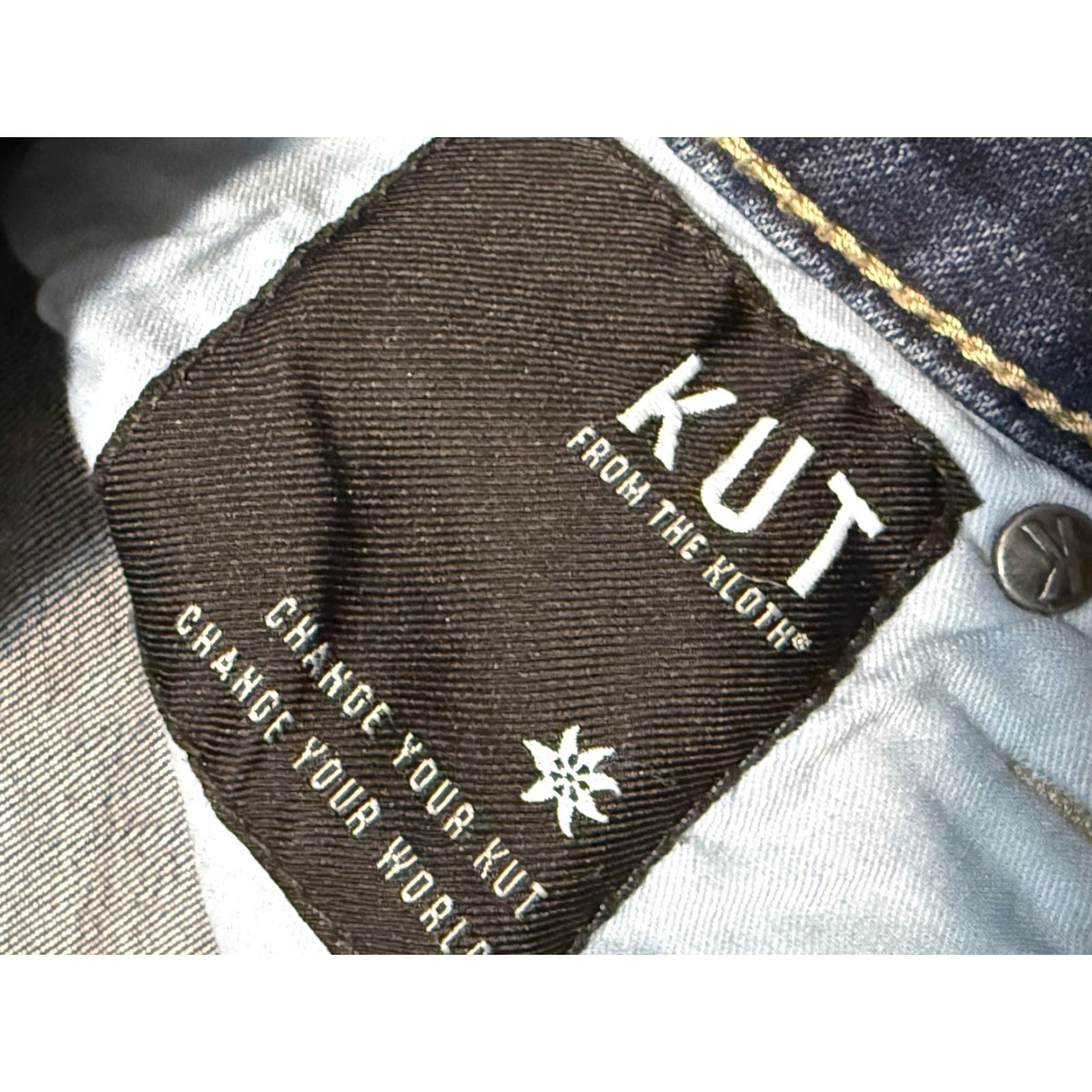 Vintage KUT from the Kloth Jeans, Women's Size 27, FAB AB Toothpick Skinny Mia High Rise Jeans Size 27" / US 4 / IT 40 - 4 Thumbnail