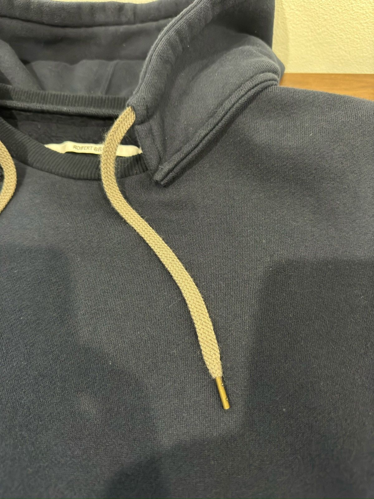 Robert Geller Navy Market Hoodie Size M Size US M / EU 48-50 / 2 - 7 Thumbnail