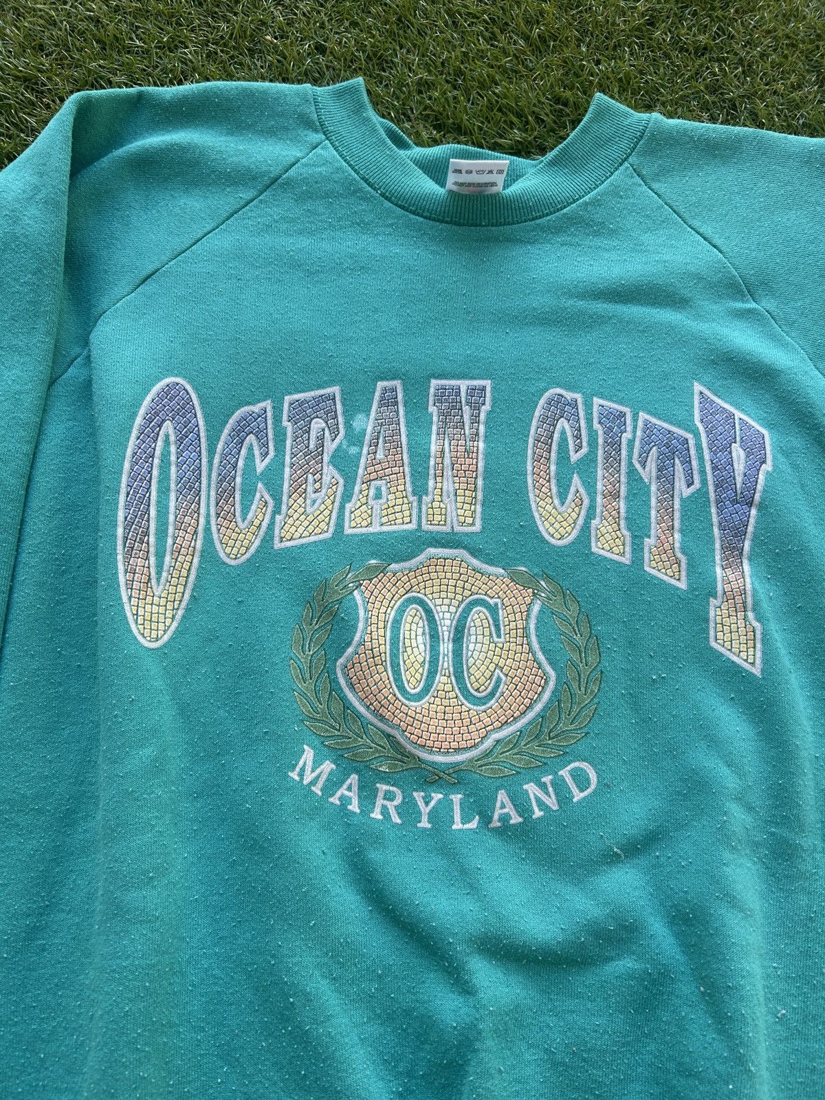 Vintage Vintage 90s Ocean City Maryland Crewneck Sweatshirt XL Size US XL / EU 56 / 4 - 2 Thumbnail