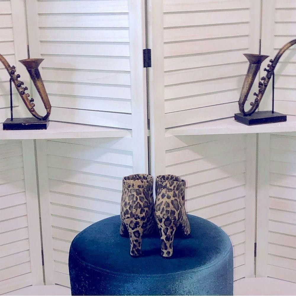 Other Sam & Libby vegan leather animal print ankle boots sz 9 Size US 9 / IT 39 - 3 Thumbnail