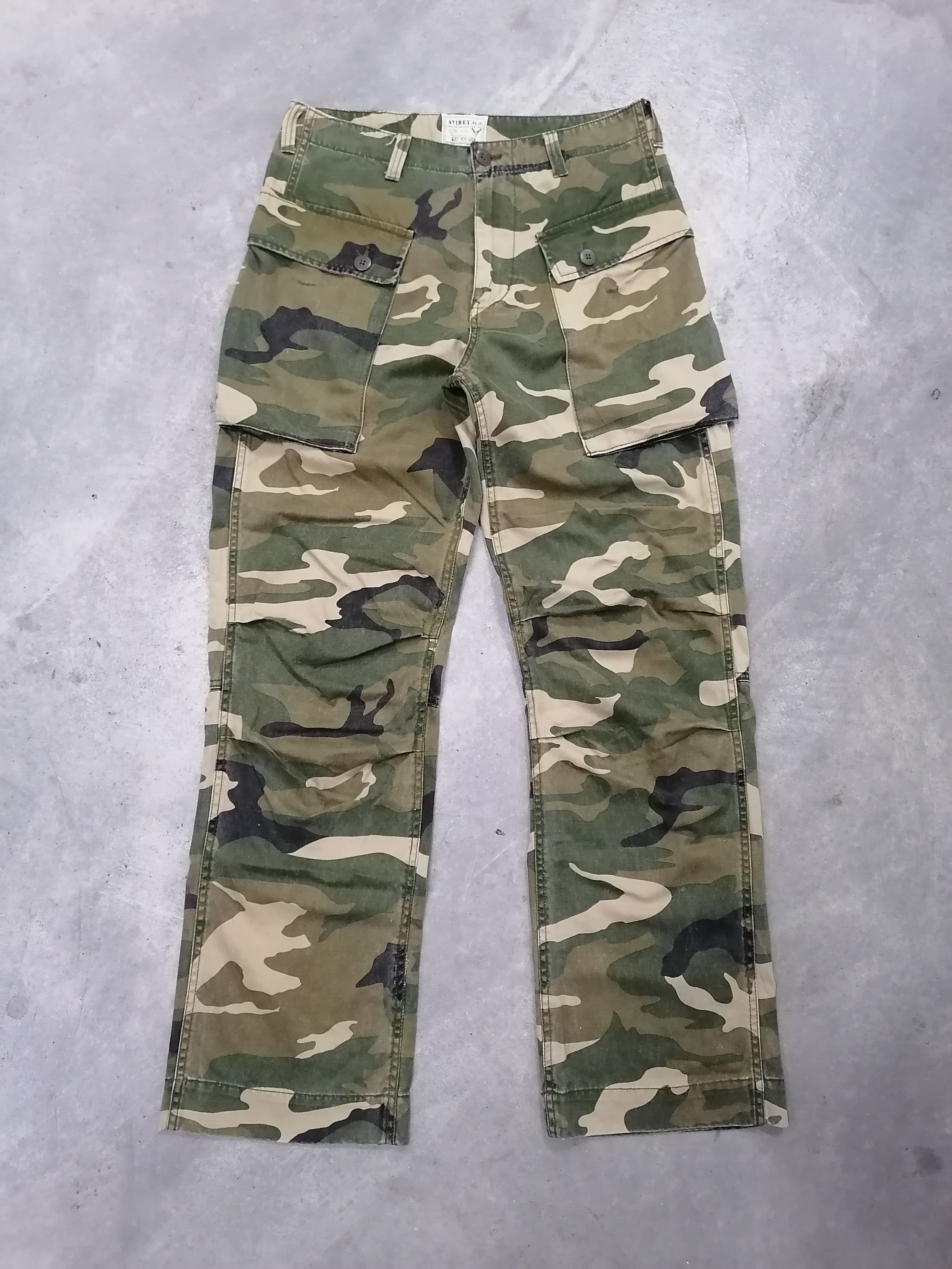 Avirex Ltd Camouflage Monkey Pants