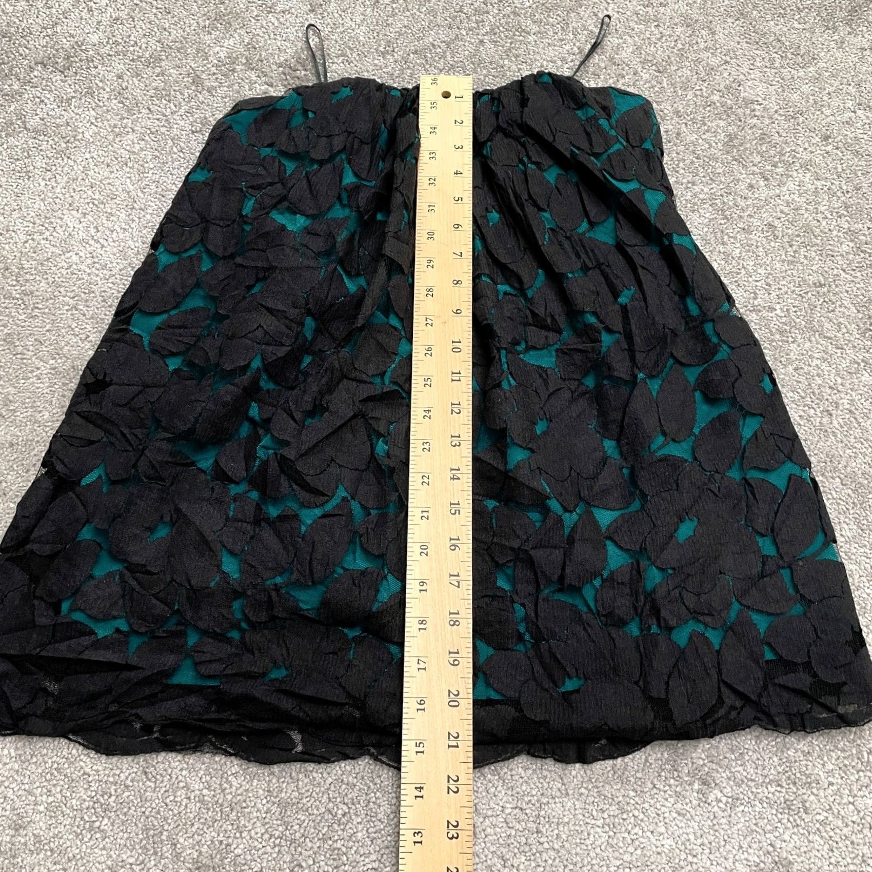 Vintage VINTAGE Leona By Lauren Leonard Strapless Wired Blouse Womens 4 Black Silk Lace Shirt Sleeveless Bohemian Classic Outdoor Size S / US 4 / IT 40 - 6 Thumbnail