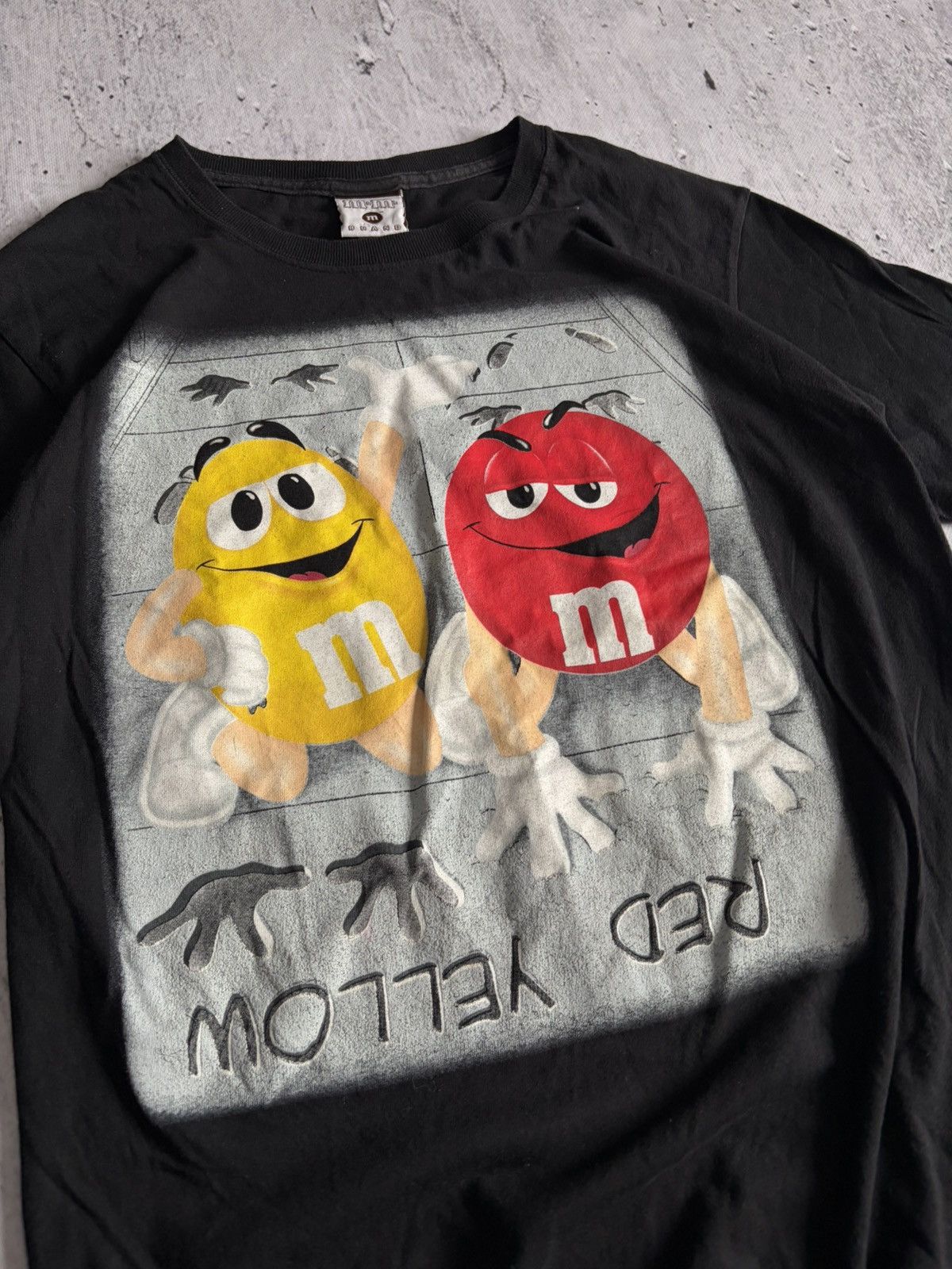 Vintage Vintage M&M 90s tshirt rate made in usa Size US M / EU 48-50 / 2 - 4 Thumbnail