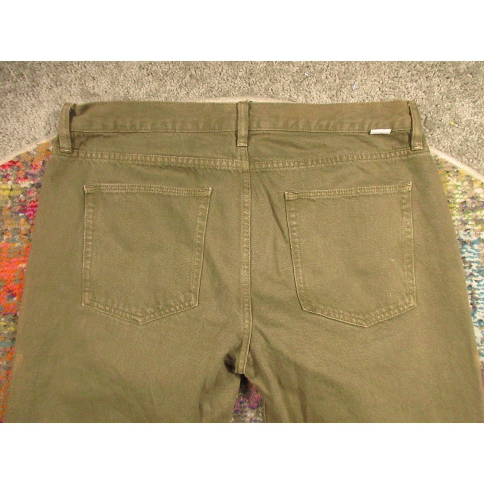 Outerknown SEA Jeans Men 36x32 Denim Brown Organic Cotton Spandex