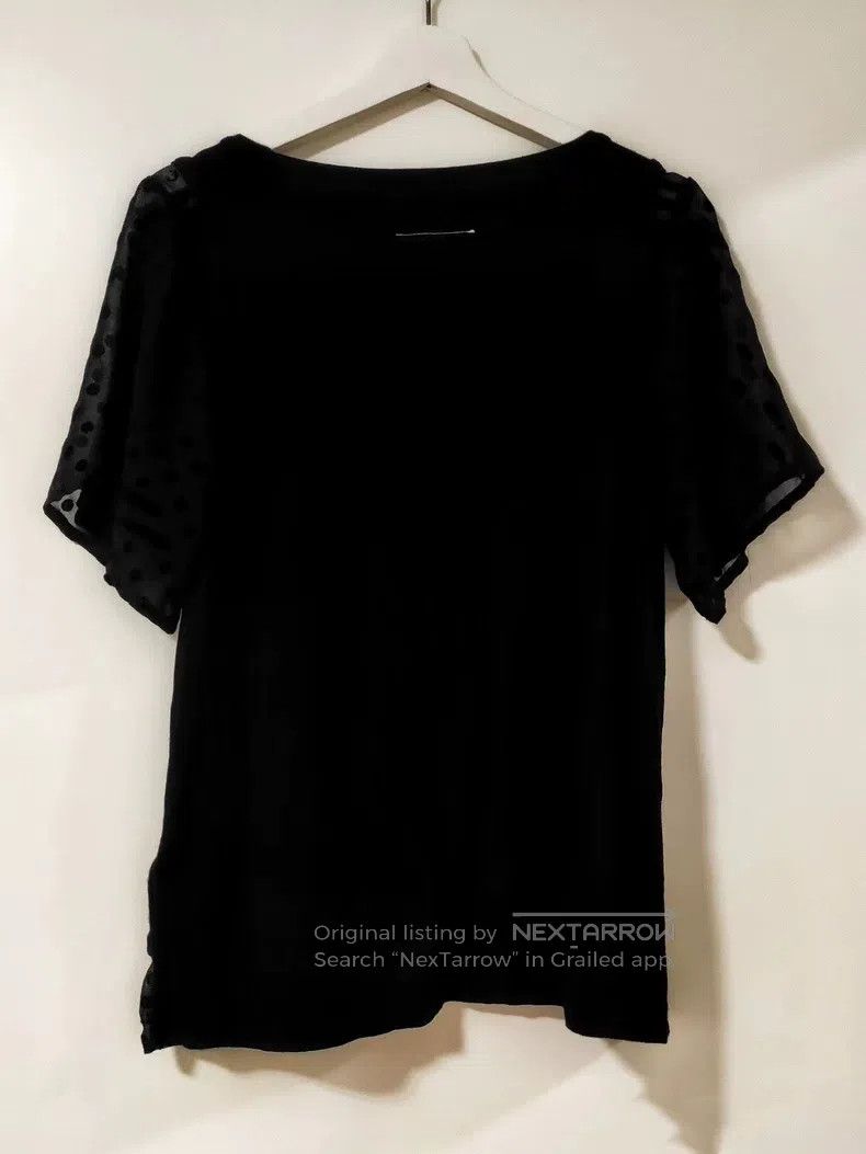 Maison Margiela Maison Margiela Black short sleeve Size XS / US 0-2 / IT 36-38 - 2 Thumbnail