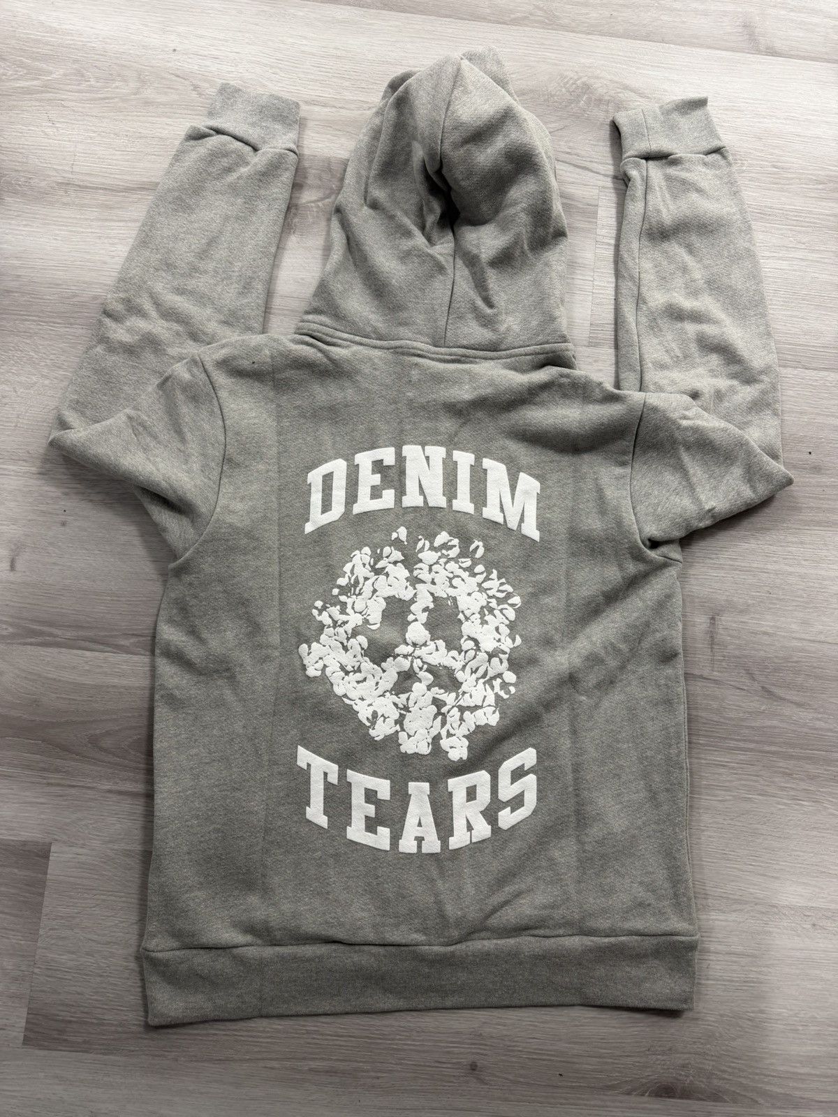 DENIM TEARS Denim Tears University Zip Hoodie Size US XL / EU 56 / 4 - 2 Thumbnail
