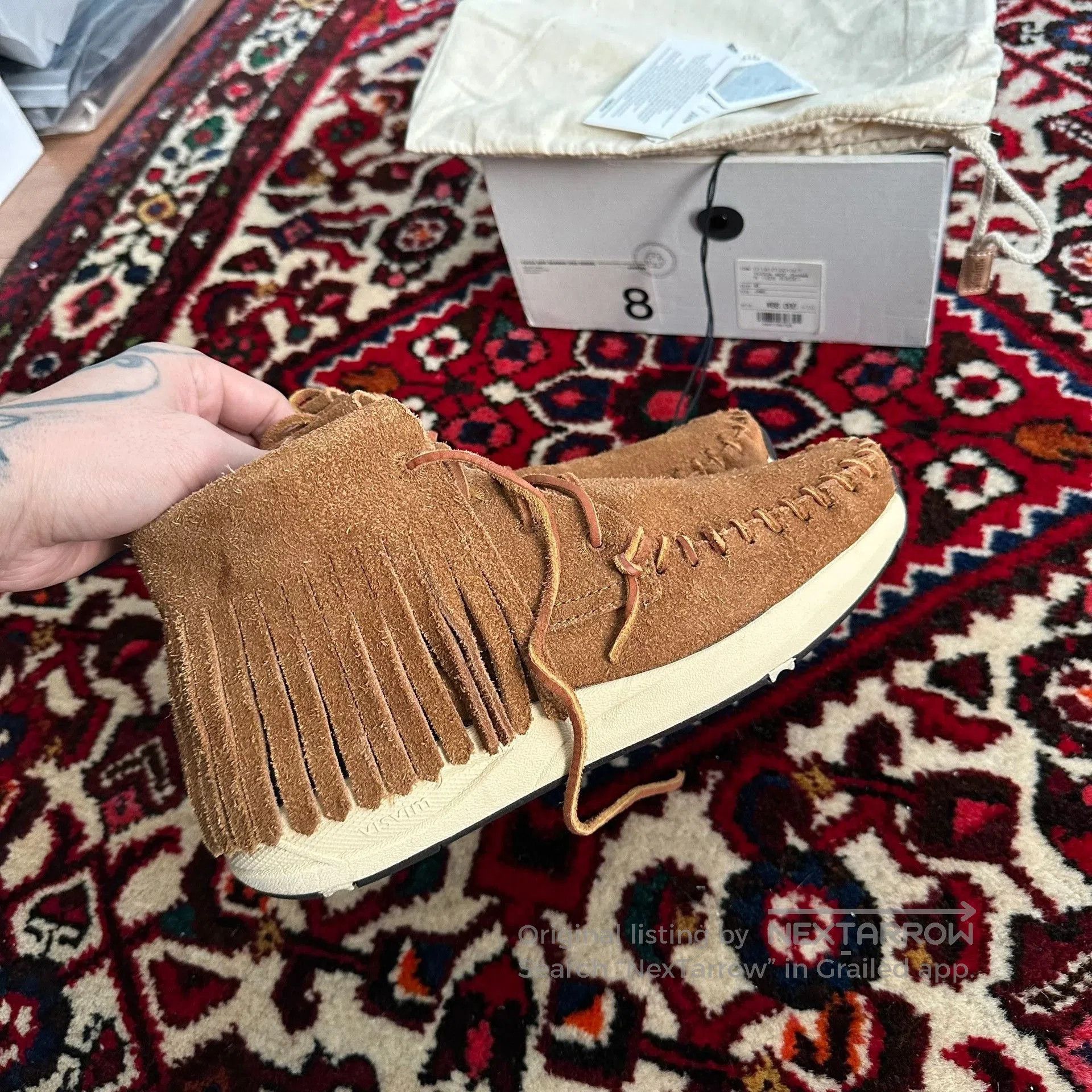 Visvim VISVIM 18SS YUCCA MOC SHAMAN VEG SUEDE US8. Size US 8 / EU 41 - 3 Thumbnail