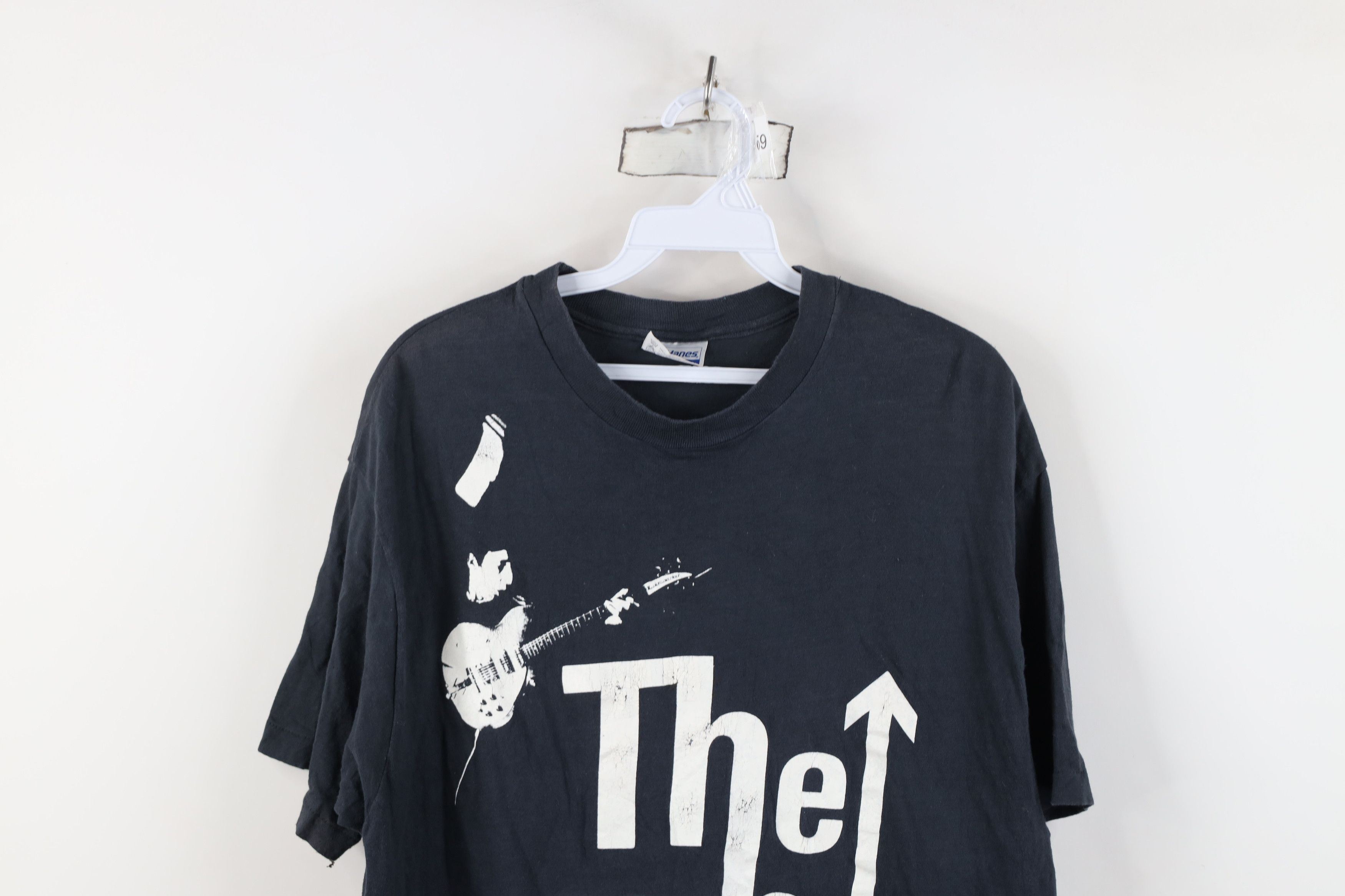 Vintage Vintage 80s Are Alright Tour The Who Band T-Shirt Black USA Size US XL / EU 56 / 4 - 2 Thumbnail