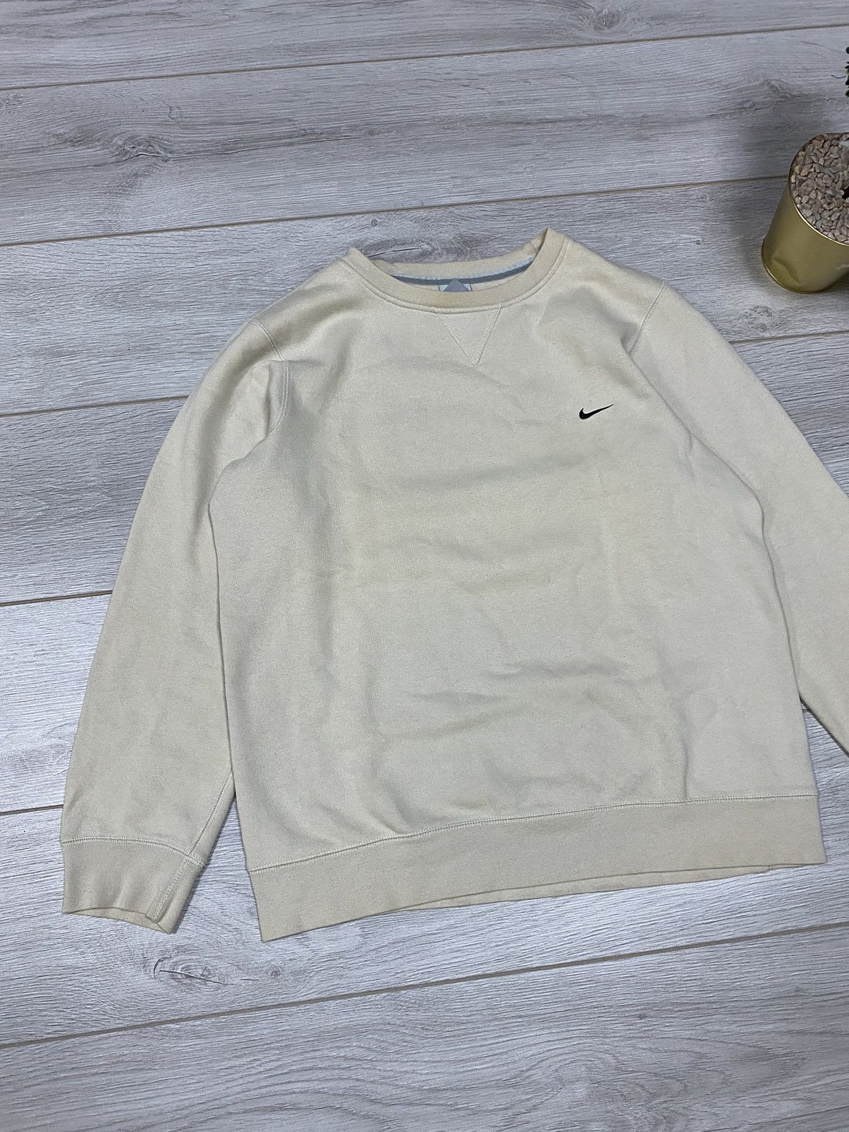 Nike Nike vintage swoosh sweatshirt dirty Size US S / EU 44-46 / 1 - 4 Thumbnail