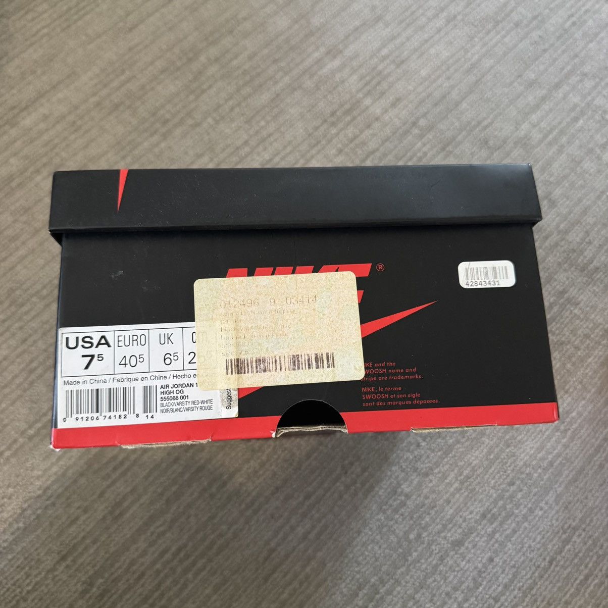 Air Jordan 1 retro high OG ‘banned’ 2016
