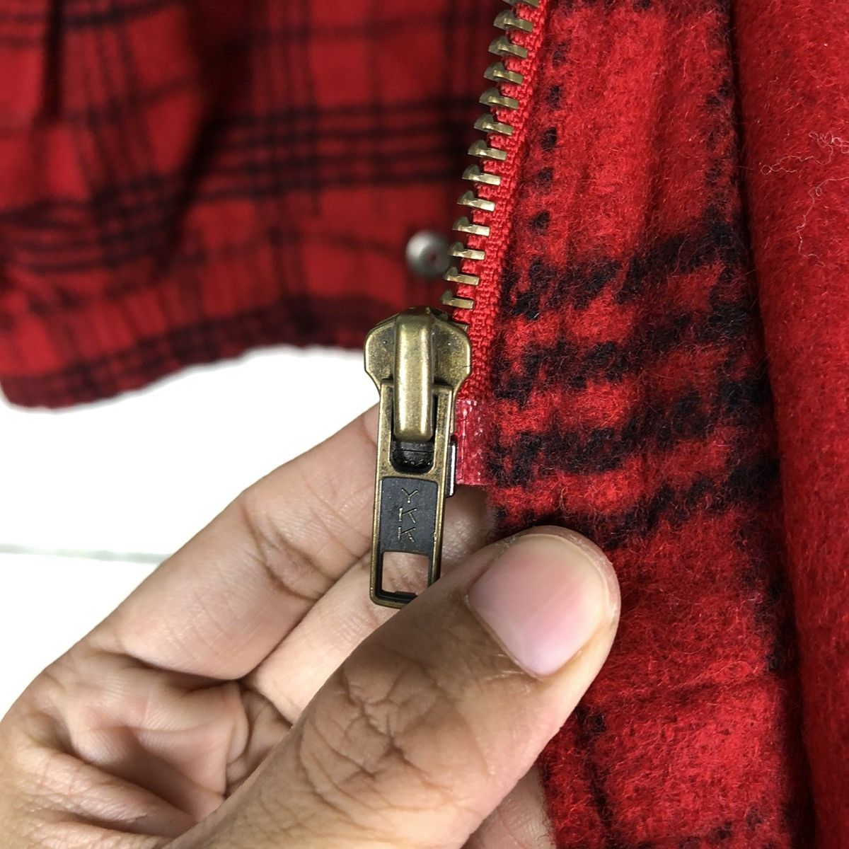 Japanese Brand 🔥VINTAGE CHECK TARTAN WOOL BOMBER JACKET REMICK ISSEY MIYAK Size US M / EU 48-50 / 2 - 16 Thumbnail