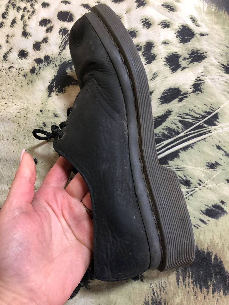 Dr. Martens Rare Vintage Dr Martens Air-Wair 1461 Black Leather Shoes Size US 8.5 / EU 41-42 - 17 Thumbnail