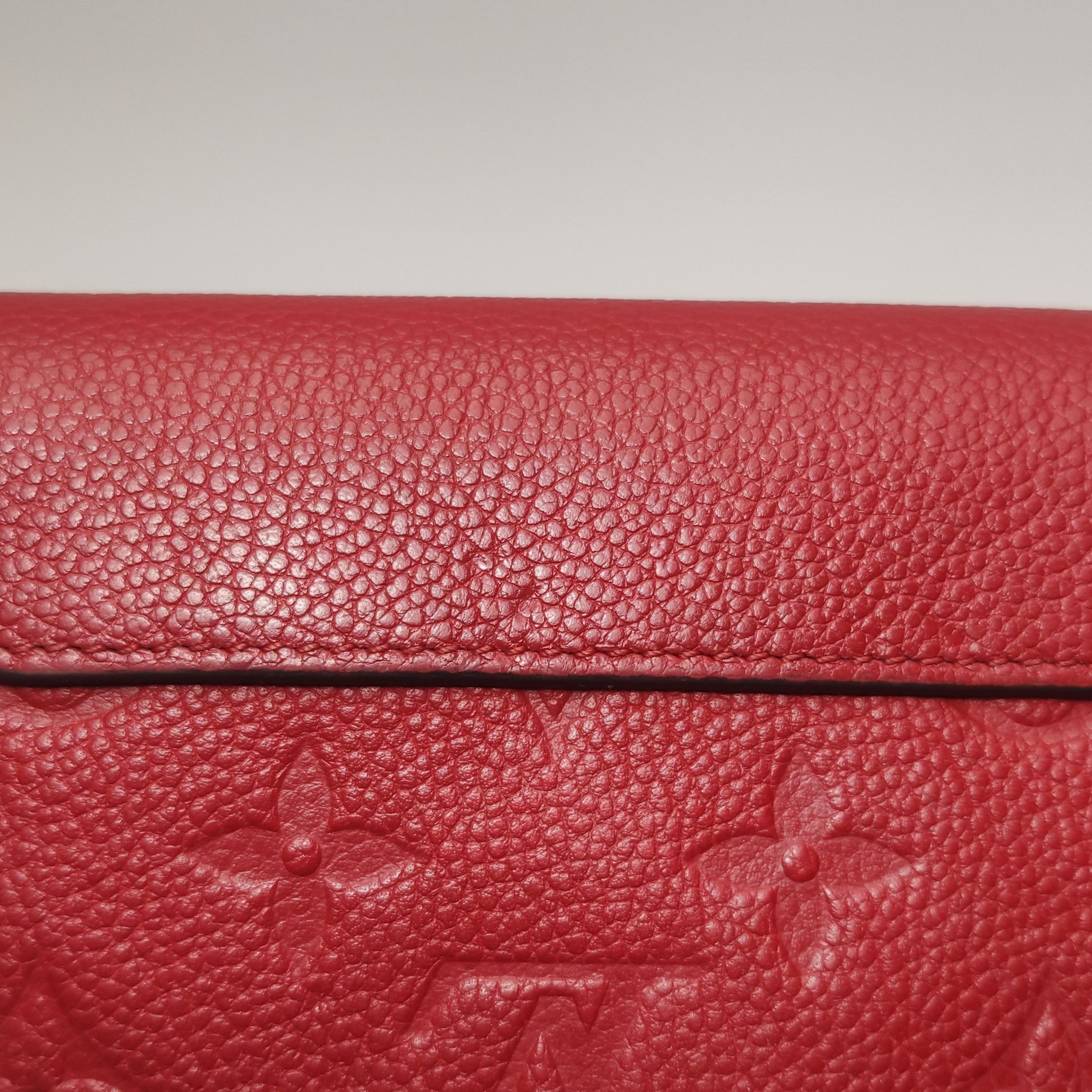 Louis Vuitton Louis Vuitton (LV) Cowhide Solid Color Old Flower Embossed Size ONE SIZE - 7 Thumbnail