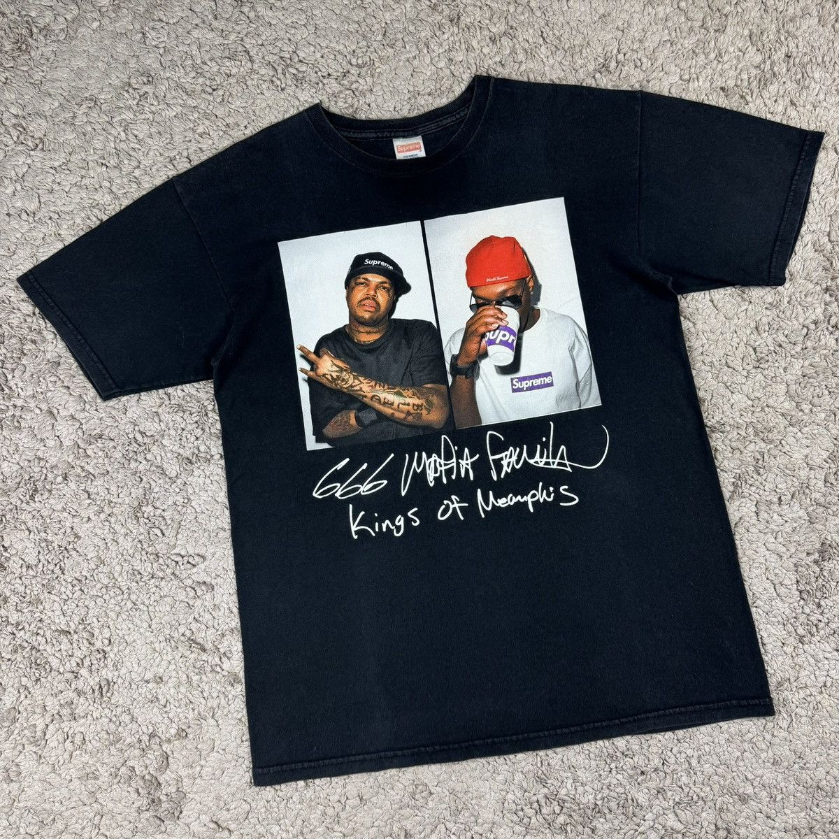 Supreme Supreme Three 6 Mafia Photo Tee T-shirt Size US M / EU 48-50 / 2 - 3 Thumbnail