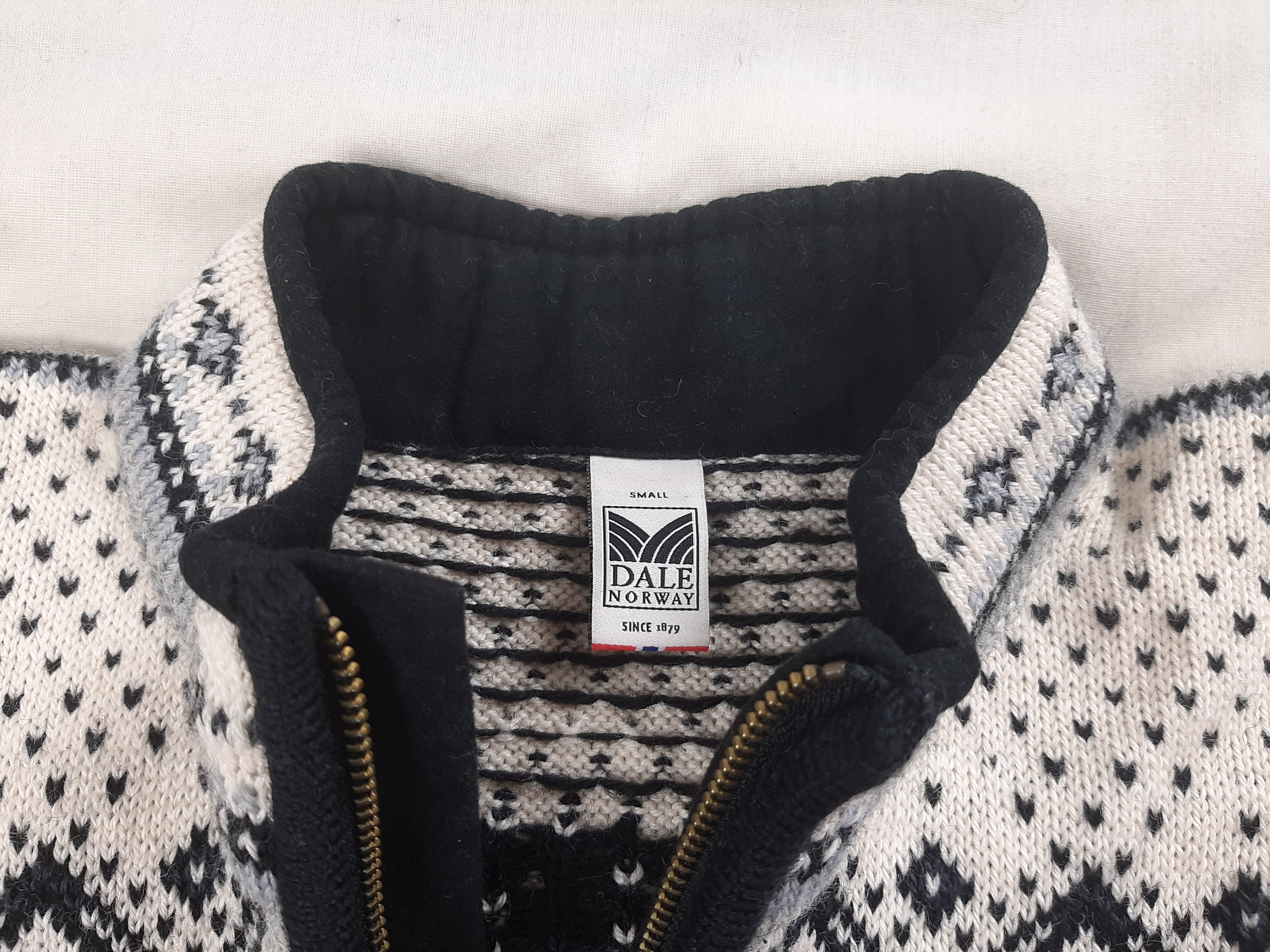 Dale Of Norway Dale of Norway Vail 1/4 Zip Sweater Black Men's S Size US S / EU 44-46 / 1 - 8 Thumbnail