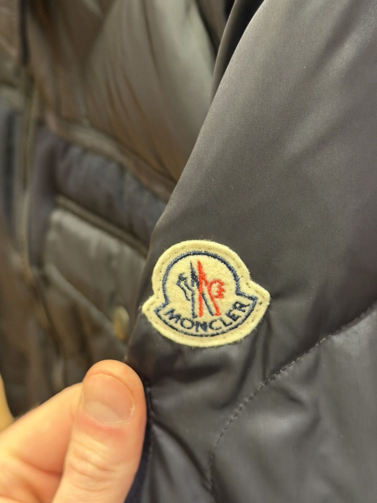 Moncler Moncler Stephan Giubbotto - Navy Size US L / EU 52-54 / 3 - 3 Thumbnail