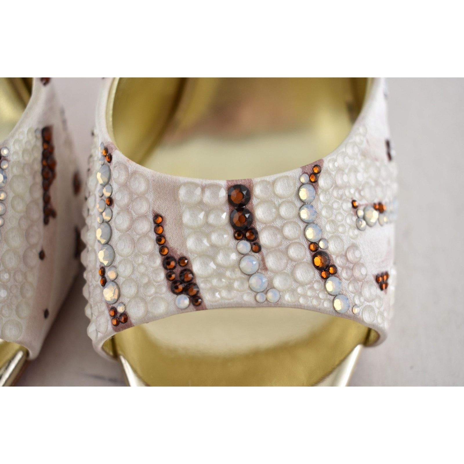 Christian Louboutin Christian Louboutin Miss Z Mule Gaagal Strass 100 Pump 39 Size US 9 / IT 39 - 14 Thumbnail