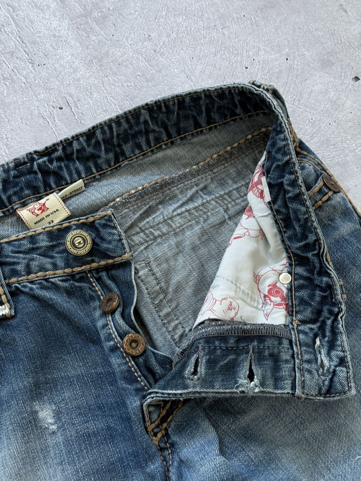 True Religion Vintage Y2K True Religion Jeans Size US 33 - 9 Thumbnail