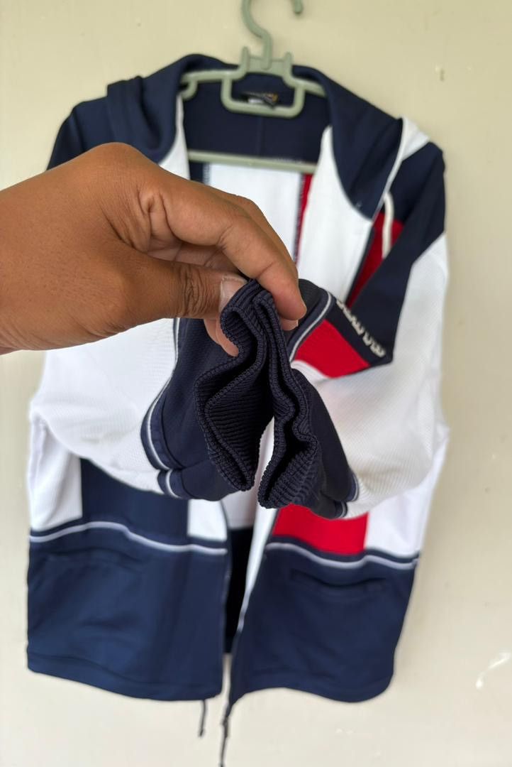 Kappa Vtg 90's Kappa Sweater Jacket France Flag Color Design Size US L / EU 52-54 / 3 - 6 Thumbnail
