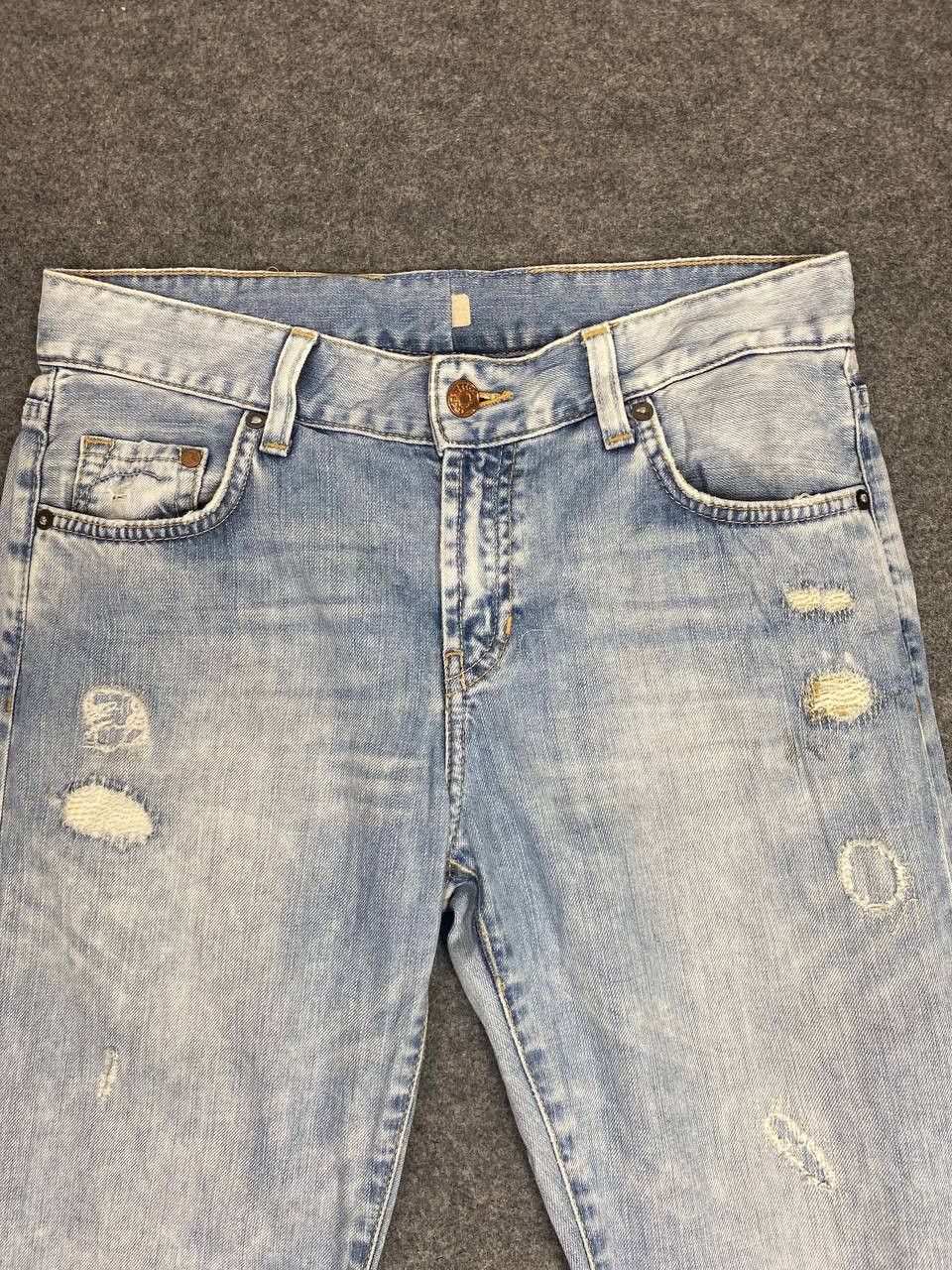 H&M & denim by h&m distressed denim nice design Size 31" - 3 Thumbnail