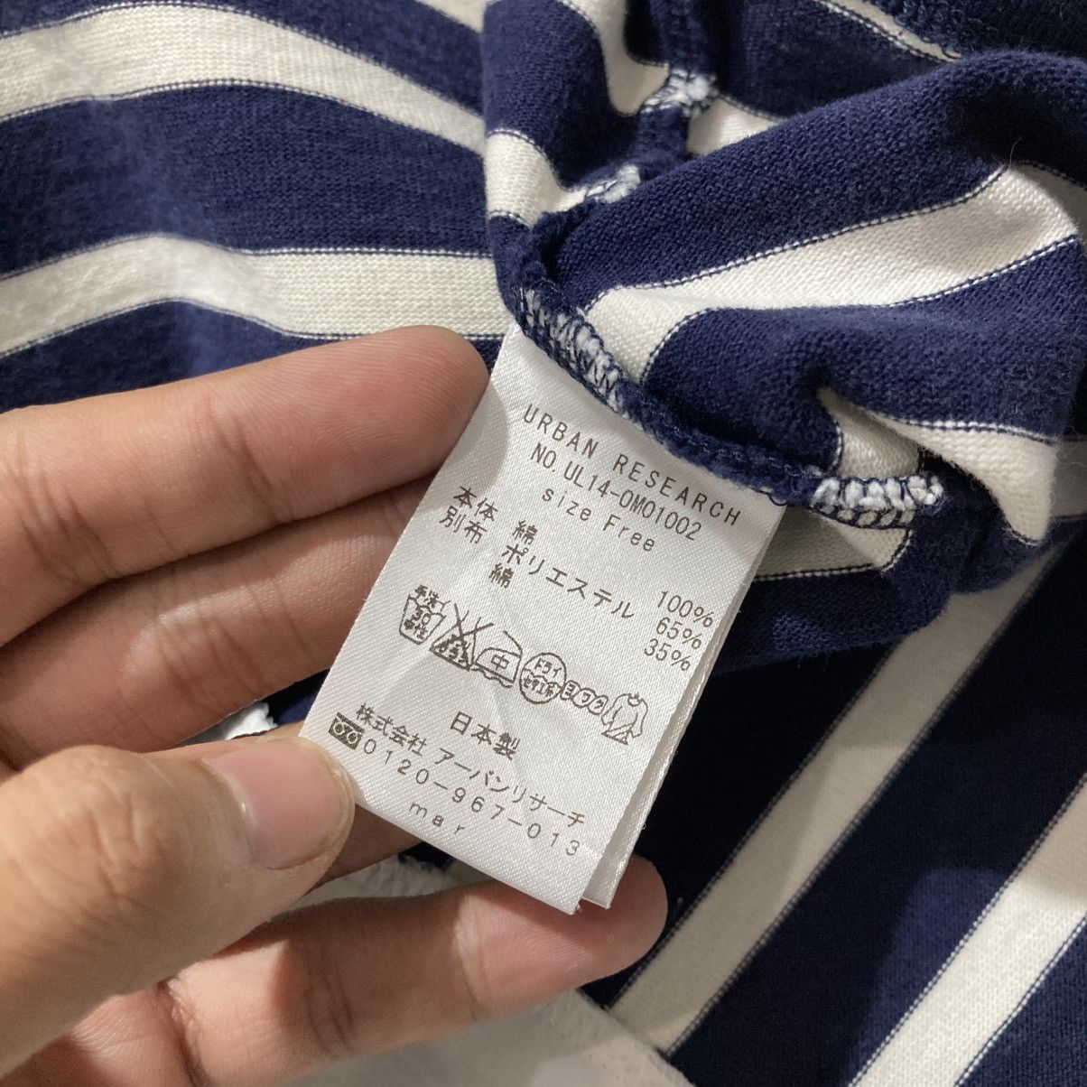 Japanese Brand 🇯🇵 2000s Urban Research Japan Longslevee Striped Designer Size M / US 6-8 / IT 42-44 - 15 Thumbnail