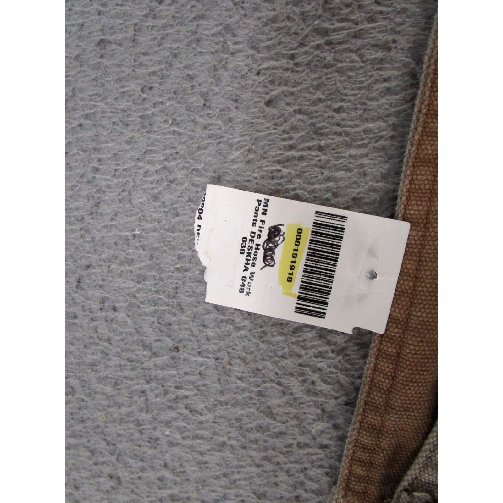 Vintage Duluth Cargo Pants Fire Hose Relaxed Fit Beige Regular 48x30 Men’s Work Pants 48in Straight Rise 10-12in Cotton Canvas Navy Brand Duluth Trading co. Size US 32 / EU 48 - 4 Thumbnail