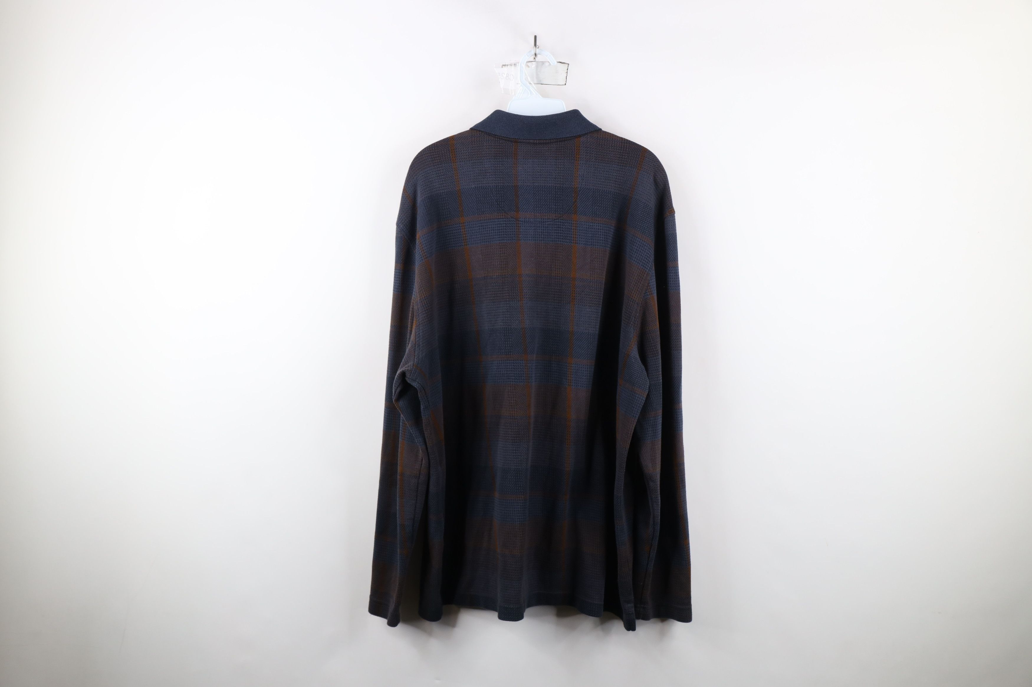 Vintage Vintage 90s Streetwear Heavyweight Long Sleeve Rugby Polo Size US XXL / EU 58 / 5 - 10 Thumbnail