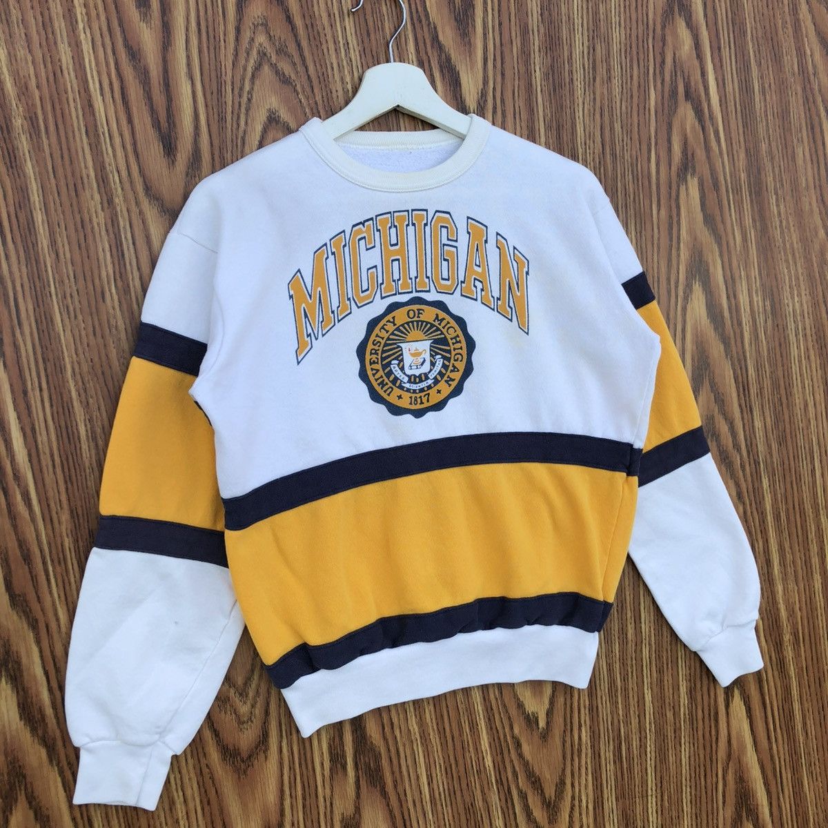 Vintage Vintage The University of Michigan Crewneck Sweatshirt Size S / US 4 / IT 40 - 2 Thumbnail