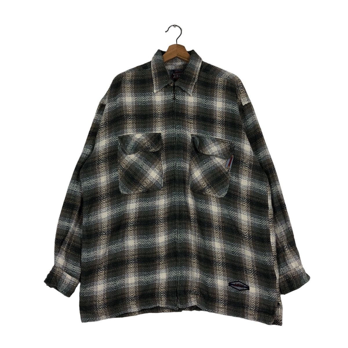 Japanese Brand 📌VINTAGE SHIRT FLANNEL JACKET VANS USA TARTAN DESIGN Size US M / EU 48-50 / 2 - 2 Thumbnail