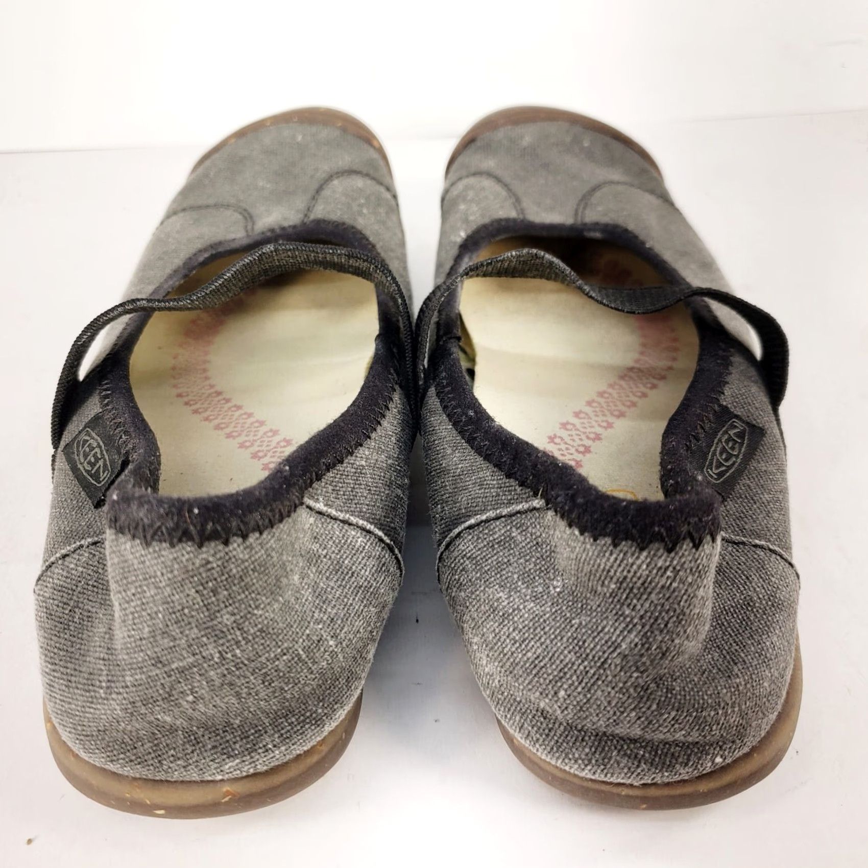 KEEN Keen Sienna Mary Jane Shoes Slip On Cap Toe Women's Gray Black 7.5 Shoes Flat Comfort Cap Toe Mary Jane Womens Slips On Shoes Size ONE SIZE - 6 Thumbnail