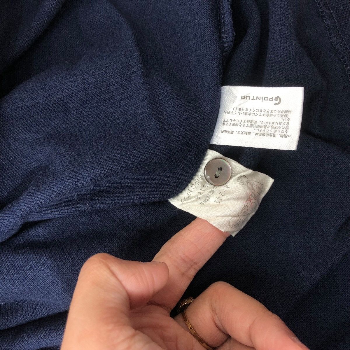 Issey Miyake Japanese Brand HAI SPORTING GEAR Issey Miyake Polo Shirt Size L / US 10 / IT 46 - 5 Thumbnail