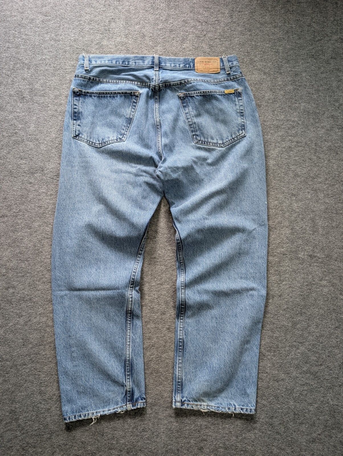 Levi's Levi’s Jeans Vintage 00s Y2K Signature Straight Fit 40x30 Size US 40 / EU 56 - 11 Thumbnail