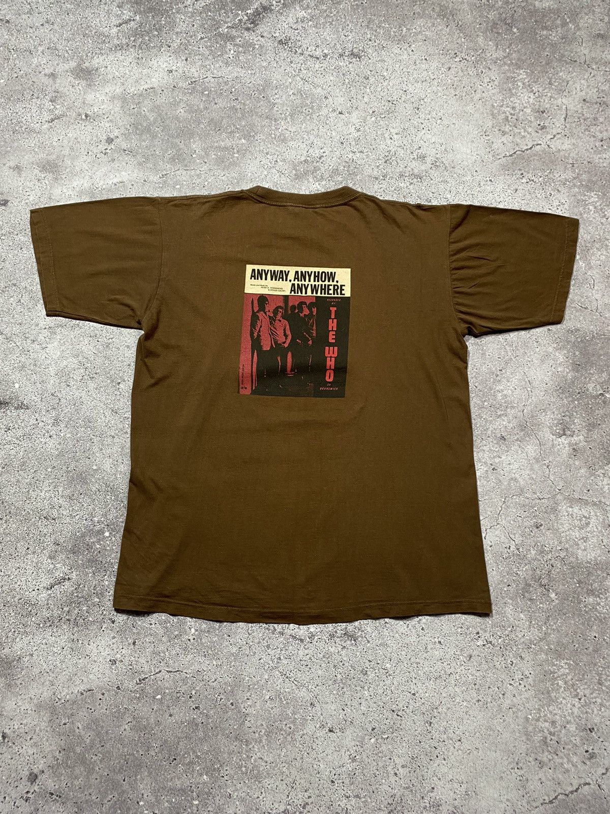Band Tees Vintage 1990’s THE WHO “My Generation” band Tshirt Size US XL / EU 56 / 4 - 2 Thumbnail