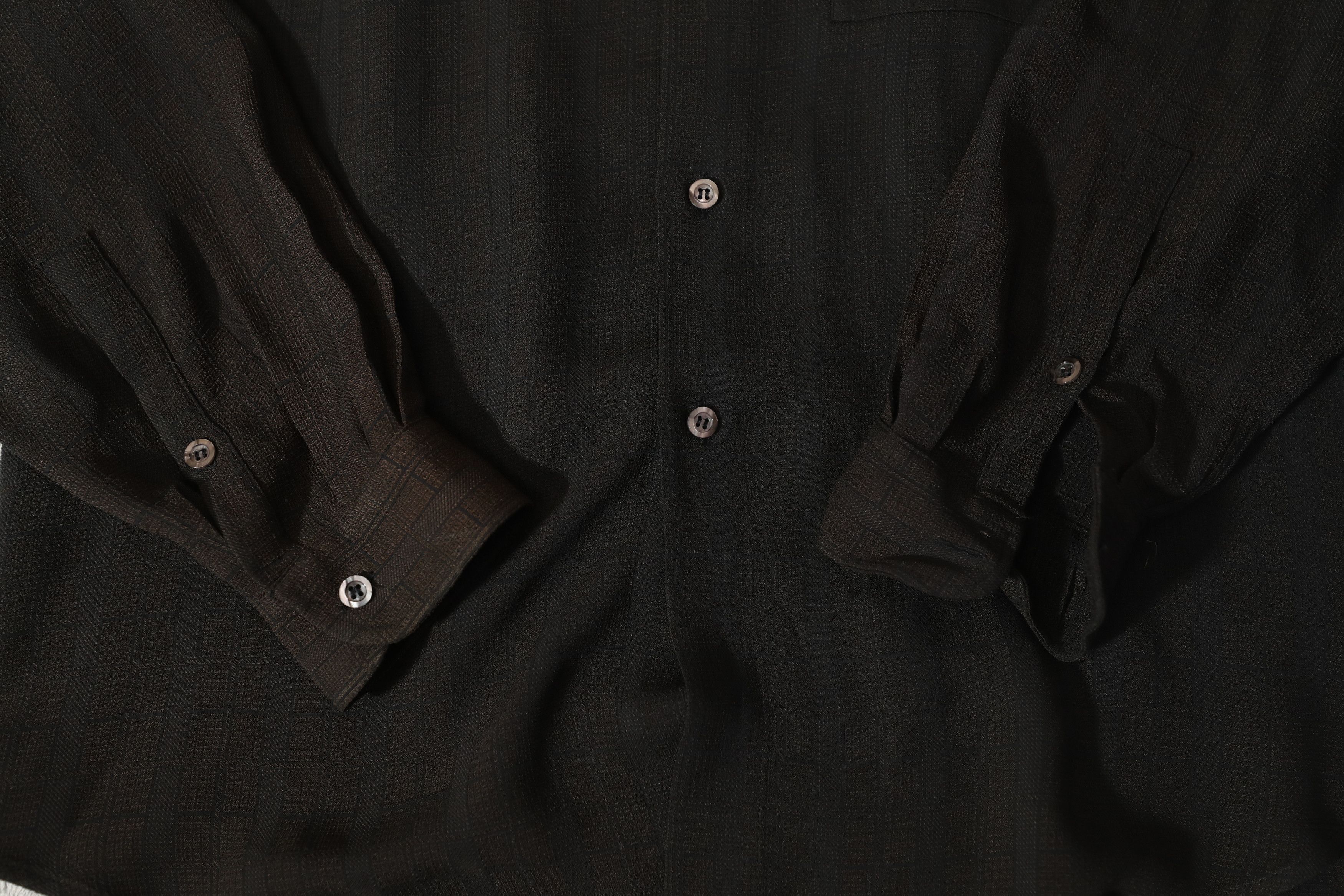 Zanella Zanella Vintage Long Sleeve Black Button Up (M) Size US M / EU 48-50 / 2 - 4 Thumbnail