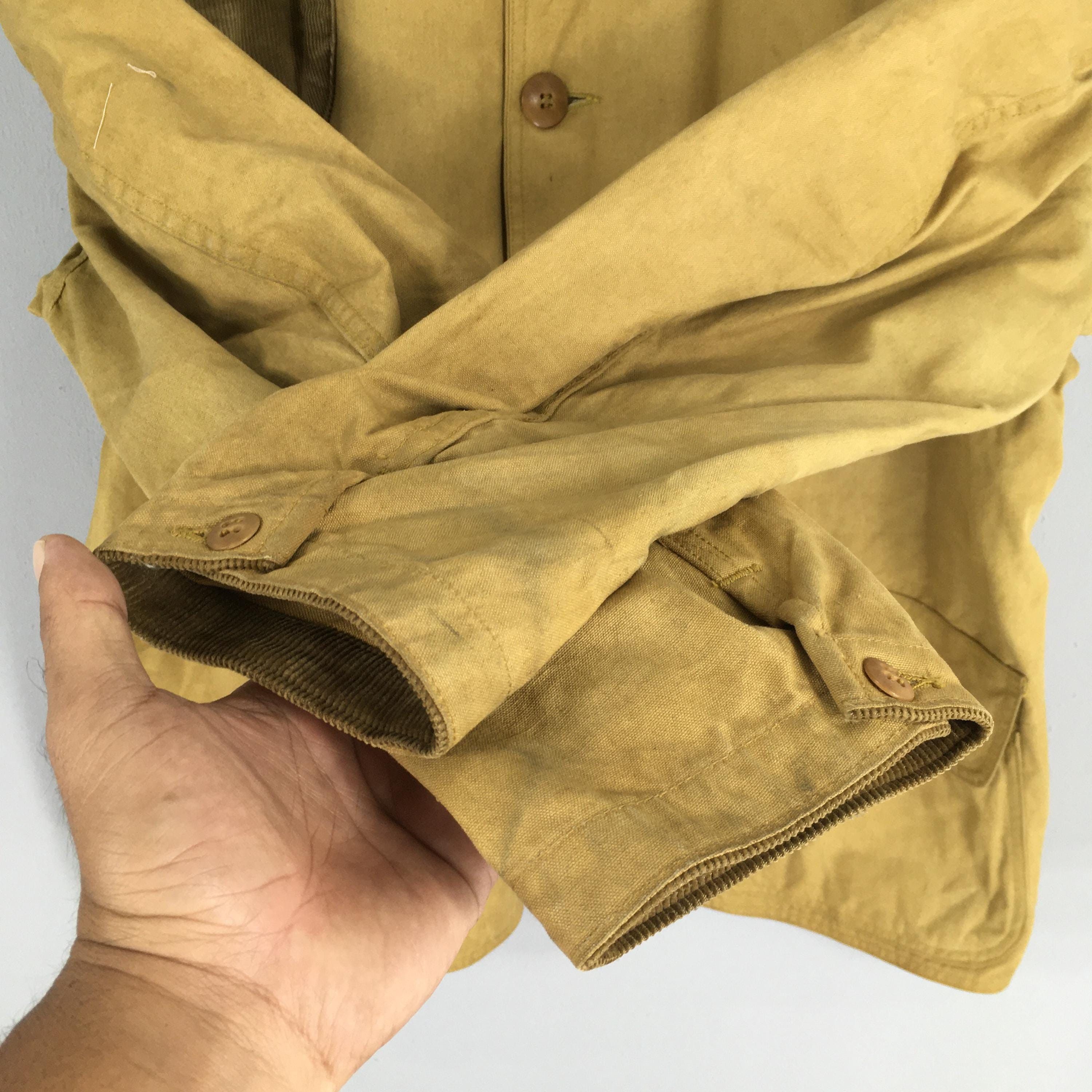 American Apparel 60's The Hettrick Mfg Co. Barn Field Multi Pocket Jacket L Size US L / EU 52-54 / 3 - 4 Thumbnail