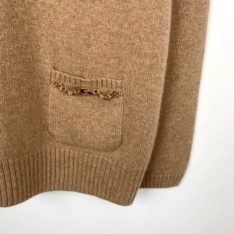 Gucci Gucci Brown turtleneck cashmere knitted sweater 2502-Nextar Size US M / EU 48-50 / 2 - 4 Thumbnail