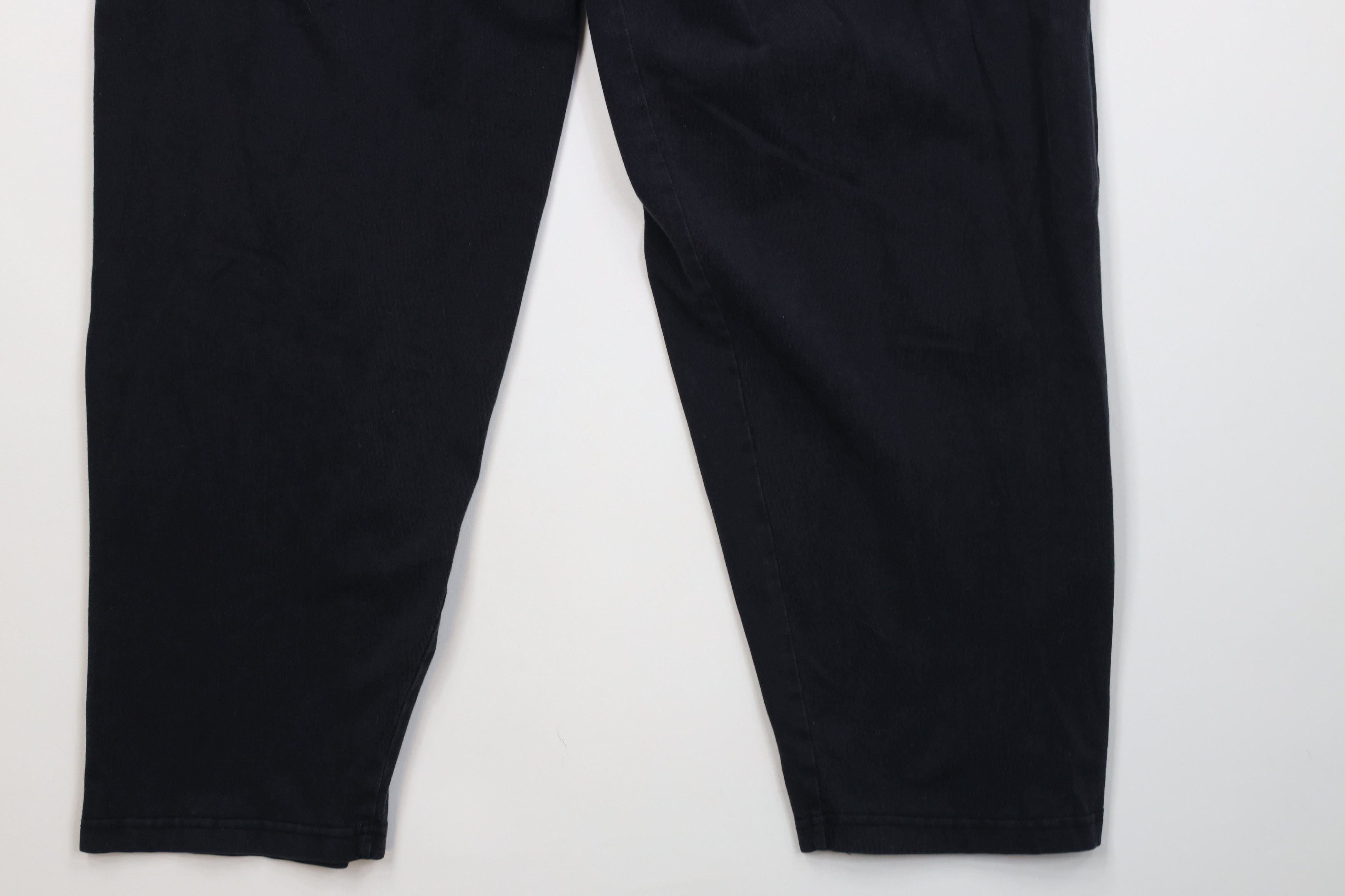 Russell Athletic Vintage Y2K Russell Athletic Lightweight Cotton Pants Black Size US 32 / EU 48 - 5 Thumbnail