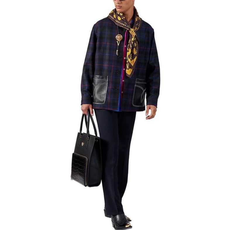Versace Versace Long-sleeved wool jacket Size US L / EU 52-54 / 3 - 8 Thumbnail