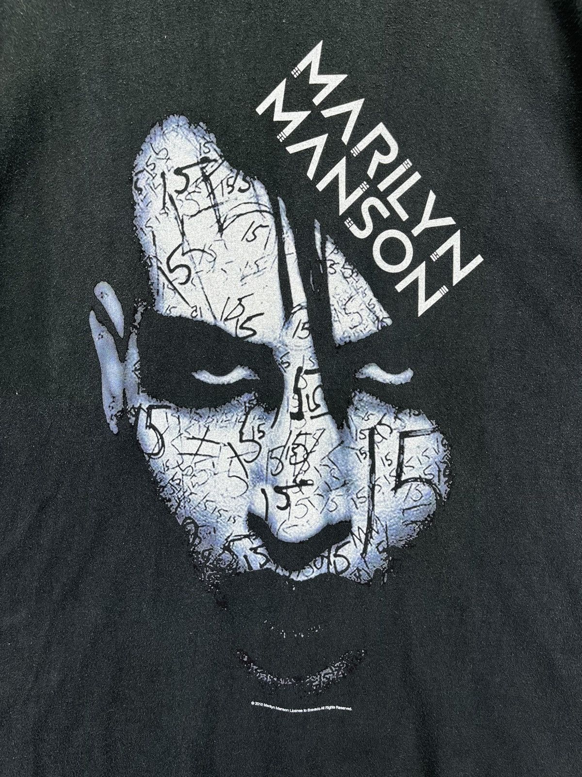 Band Tees Vintage Marilyn Manson Punk Rock Band Tees T Shirts Size US XL / EU 56 / 4 - 6 Thumbnail