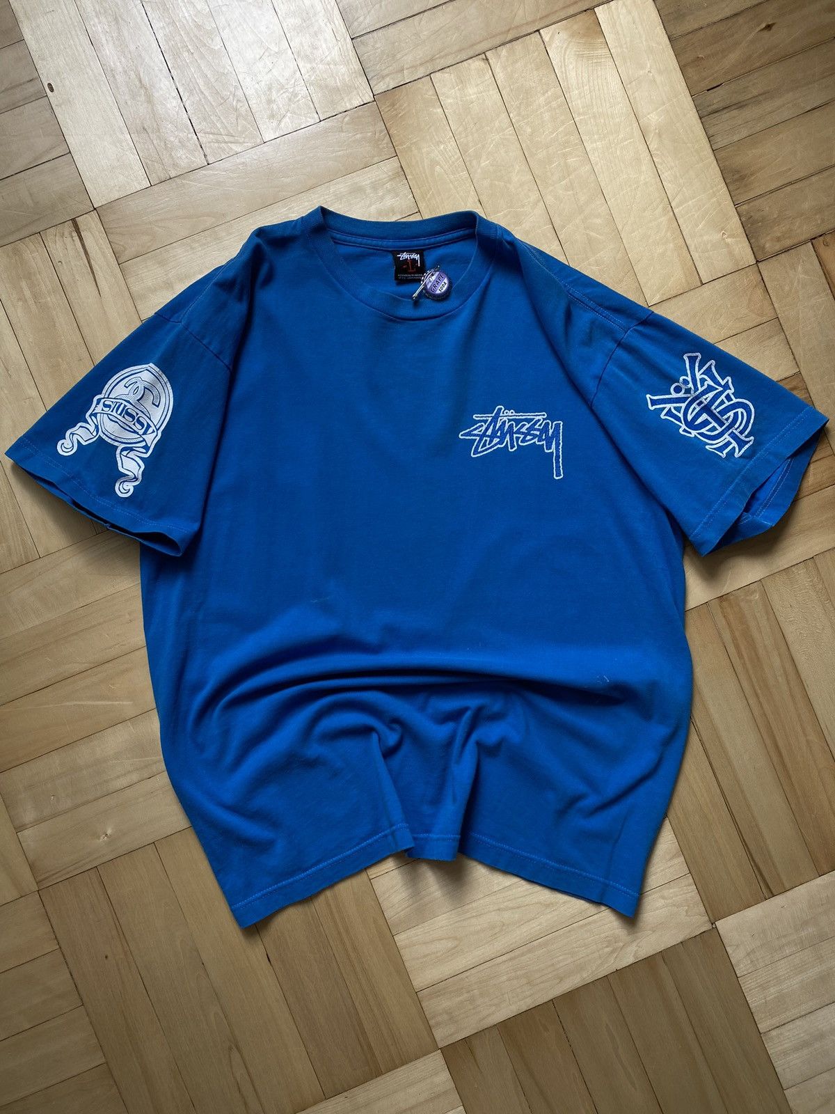 Stussy × Vintage Vintage T-shirt Stussy Very Rare Size US L / EU 52-54 / 3 - 2 Thumbnail