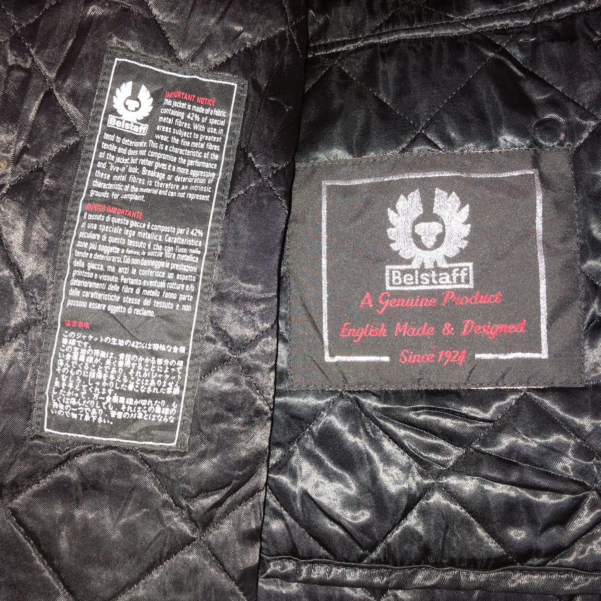 Belstaff Bellstaff Roadmaster Metal Fibre Shimmer Belted Jacket Size US M / EU 48-50 / 2 - 11 Thumbnail